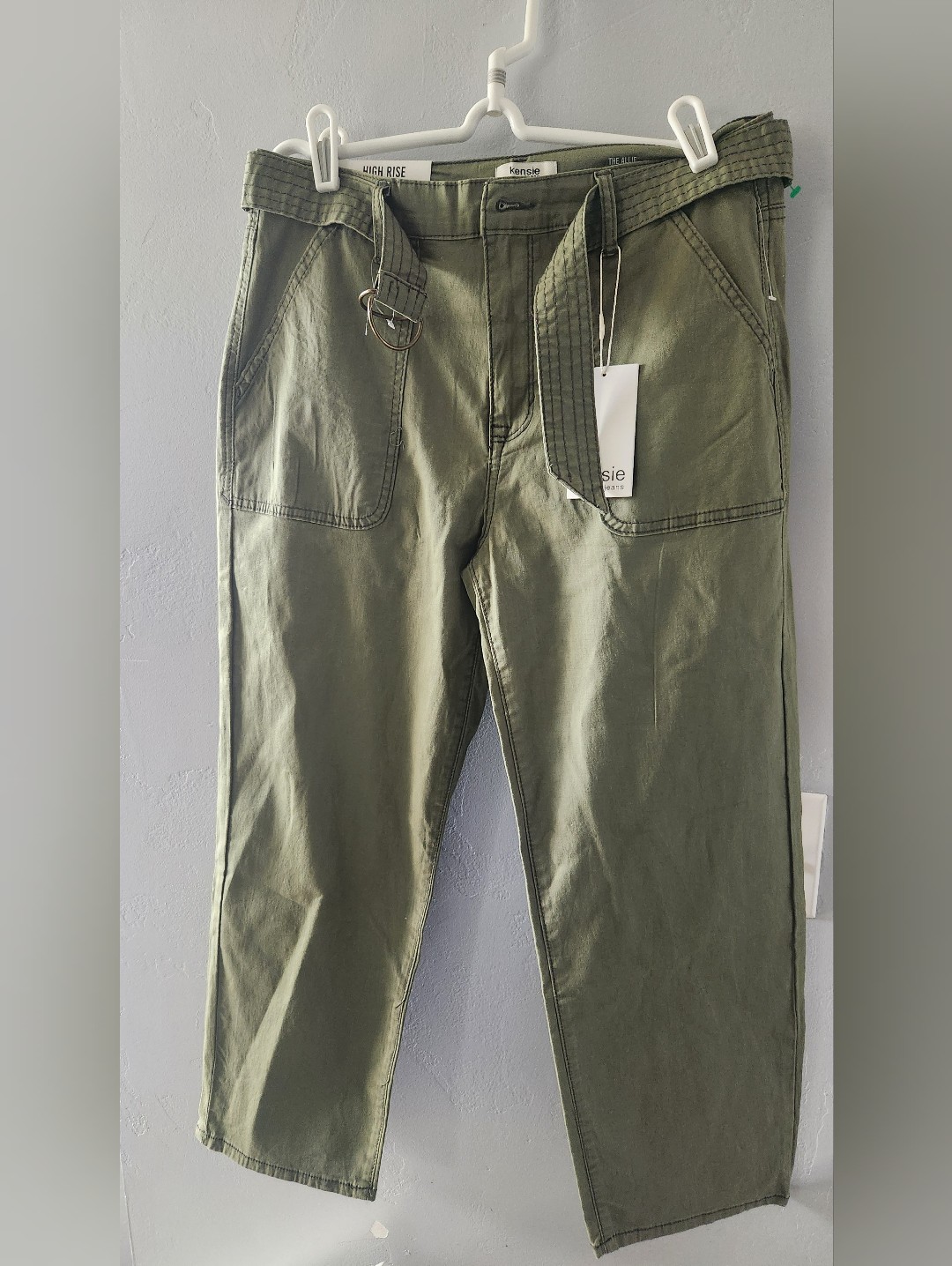 Kensie The Allie High Rise Slim Straight Crop Size 8/29 — image 3 of 8